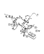 68342077AC - Electrical: Transmission Wiring for Mopar Image