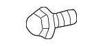 C2S45287 - Engine: Support Brace Mount Bolt for Jaguar Image