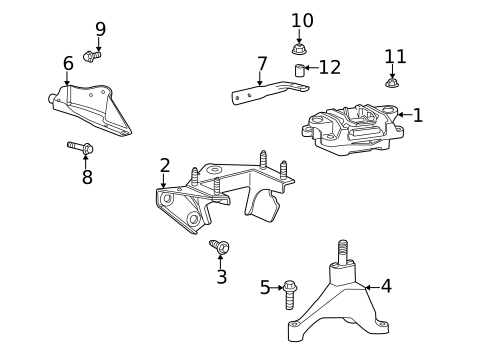 Trans Mounting for 2005 Jaguar X-Type #0