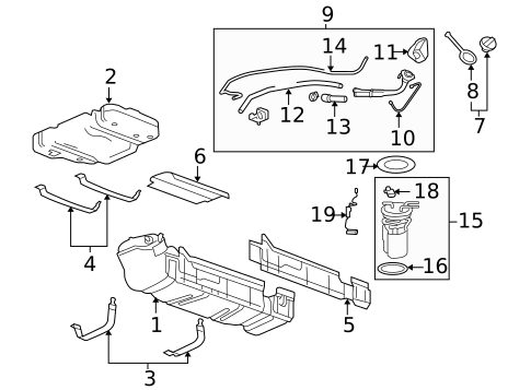 Hardware, Fasteners & Fittings for 2010 GMC Yukon XL 2500 #0