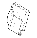 LR155041 - Body: Seat Back Pad for Land Rover: Defender 110, Defender 130, Defender 90 Image