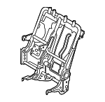 7101878010 - : Seat Back Frame for Lexus: NX200t, NX300h Image