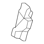 7915778020 - : Center Cover Rear Cover for Lexus: NX200t, NX300, NX300h Image