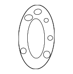 3W1Z60611B46AAD - Body: Retainer for Lincoln: Town Car Image