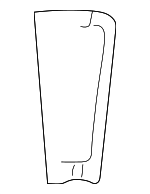 3W1Z5460770AAB - Body: Seat Back Panel for Lincoln: Town Car Image