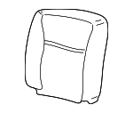 BW1Z5464416AA - Body: Seat Back Cover for Lincoln: Town Car Image