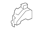 82486T1000 - Body: Lock Assembly Adapter for Hyundai Image