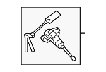 81970T1A00 - Body: Cylinder &amp; Keys for Hyundai Image