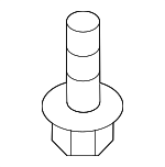 WHT004633 - Body: Seat Belt Lap And Shoulder Belt Bolt for Audi Image