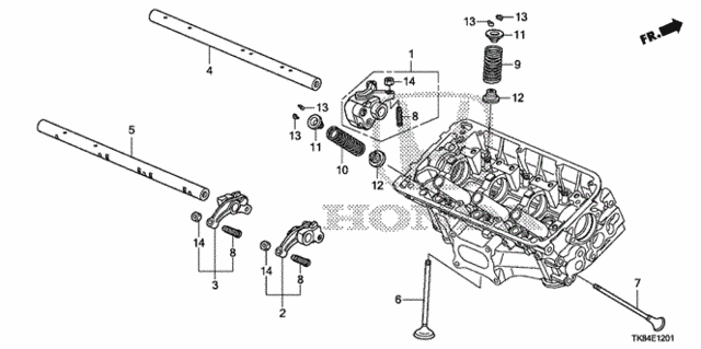 Valve - Rocker Arm (RR.) for 2011 Honda Odyssey #0