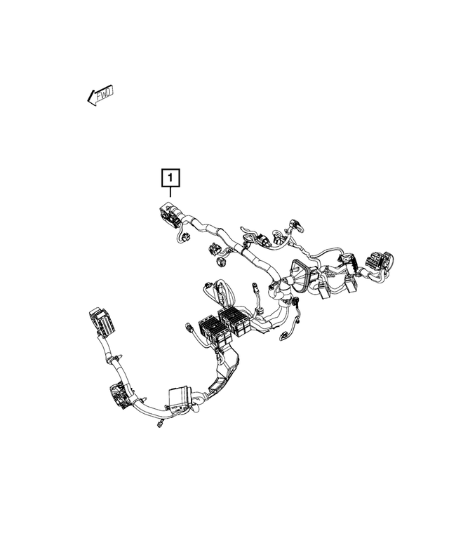 68257810AF - Electrical: Dash Wiring for Mopar Image