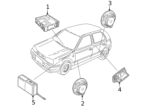 Sound System for 2001 Audi A4 Quattro #0