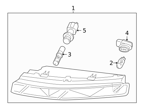 Park & Signal Lamps for 2009 Audi Q7 #0