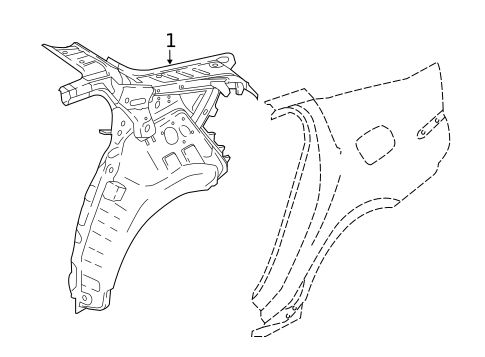 Inner Components for 2020 Kia Stinger #0