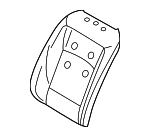 52107228715 - Body: Seat Back Pad for BMW Image