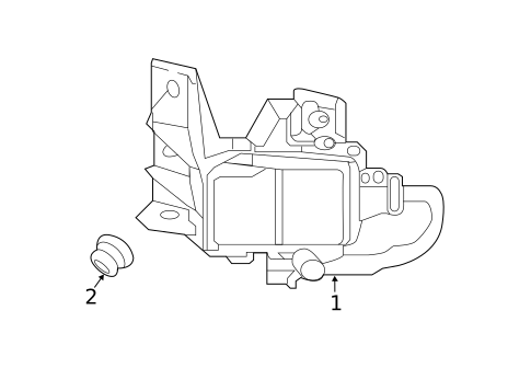 Electrical Components for 2017 Genesis G90 #4