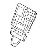893404Z000RYN - Body: Seat Back Panel for Kia: Sorento Image
