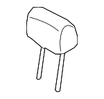 897001U700BD6 - Body: Headrest, Outer for Kia: Sorento Image