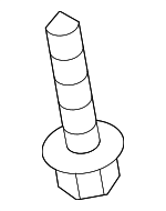 998720520 - Body: Sun-visor Screw for Mazda: 2, 3, 5, 6, CX-3, CX-30, CX-5, CX-50, CX-9, MX-30 EV Image