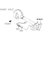 8971019562 - : Switch, Differential for Honda Image
