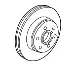 52009208AD - Brakes: Rotor for Dodge: Dakota, Durango Image