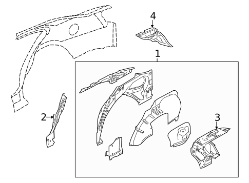 Inner Structure for 2010 Ford Taurus #0