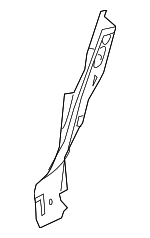 8A5Z5428408A - Body: Lock Pillar Reinforced for FORD Image