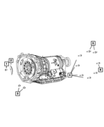 6102411AA - Transmission: Hex Head Bolt And Washer for Mopar Image