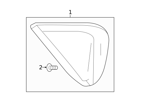 Exterior Trim - Quarter Panel for 2019 Chevrolet Volt #0