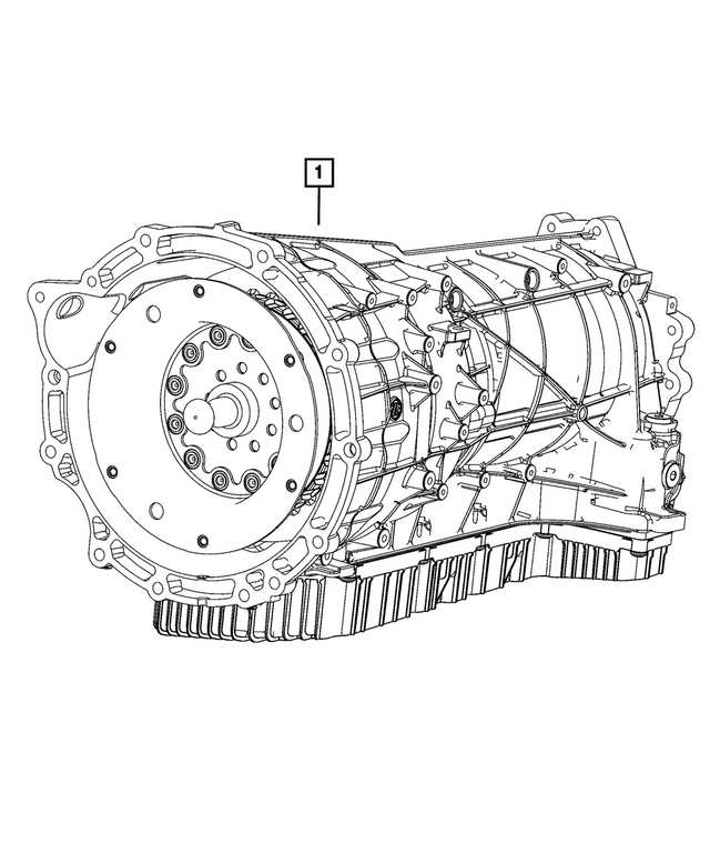 « 68591675AD – Transmission : Avec Convertisseur De Couple Transmission pour Mopar Image »