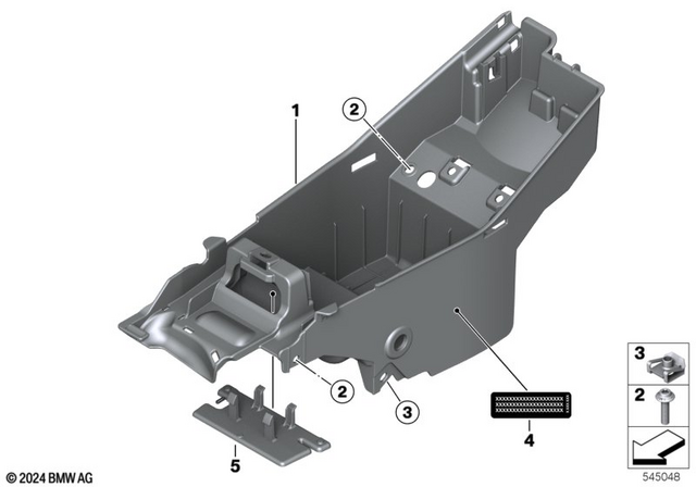 46638556886 - : Battery Tray for BMW-Motorrad Image