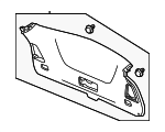 84451TZ6Y01ZB - Body: Lower Trim for Acura Image