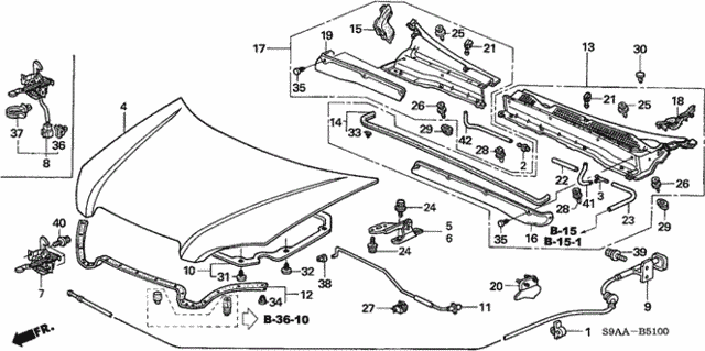 Engine Hood for 2006 Honda CR-V #0
