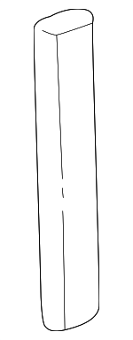 661157040 - Body: Edge Guard for Subaru: Brat, DL, GL, Impreza, Legacy, Standard, SVX, XT Image