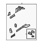 95550199203GRV - Body: Side Member Assembly for Porsche: Cayenne Image