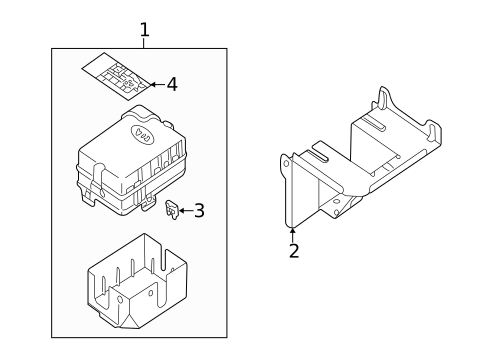 Electrical Components for 2004 Kia Spectra #0