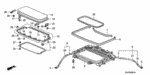 90303GE8000 - Interior/Bumper: NUT, FLANGE (5MM) for Honda Image