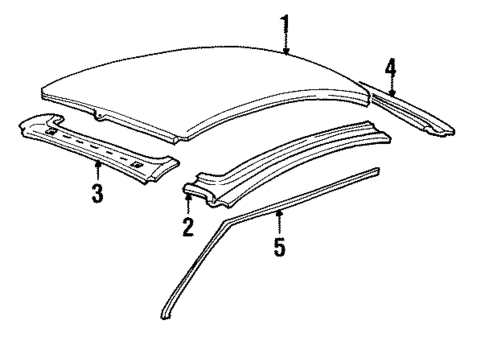 Roof for 2002 Lincoln Continental #0