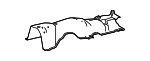 5815312231 - Exhaust: Heat Shield for Toyota: Corolla Image