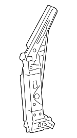 6110835903 - Body: Hinge Pillar Reinforced for Toyota: 4Runner Image