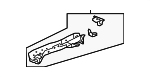 4654TX4A00ZZ - Body: Rail for Acura Image
