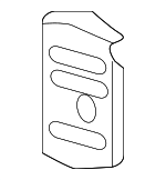 84242908 - Body: Inner Rocker Brace for Cadillac: Escalade, Escalade ESV | Chevrolet: Silverado 1500, Silverado 1500 LTD, Silverado 2500 HD, Silverado 3500 HD, Suburban, Tahoe | GMC: Sierra 1500, Sierra 1500 Limited, Sierra 2500 HD, Sierra 3500 HD, Yukon, Yukon XL Image