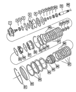 5101874AA - Automatic Transaxle 4 Speed: Planet Pinion Carrier And Bearing for Mopar Image