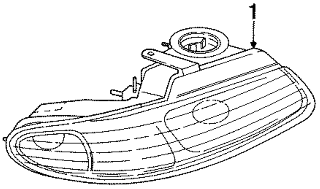 4857040AB - Electrical: Headlamp Assembly for Mopar Image