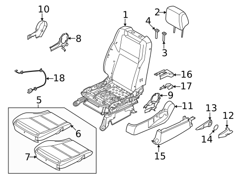 Power Seats for 2022 Nissan Frontier #0