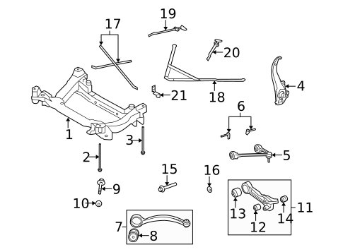 Bushings for 2009 Jaguar XK #0