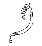 2438307400 - HVAC: Suction Line for Mercedes-Benz Image