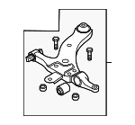 5450138010 - Suspension: Lower Control Arm for Hyundai: Sonata, XG300, XG350 Image