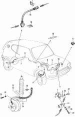46492504000 - : Protector, Brake Pipe for Honda Image