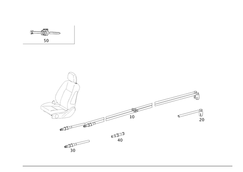 Orthopedic Driver Seat Backrest for 2013 Mercedes-Benz C 250 #0